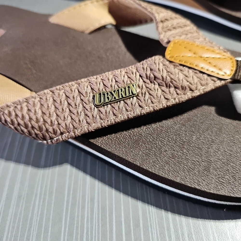 UBXRIN‎ Flip Flops Size 47 (US 13) Men's Comfort Beach Thong Sandals New